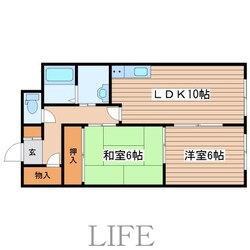 カーサ四ノ宮の物件間取画像